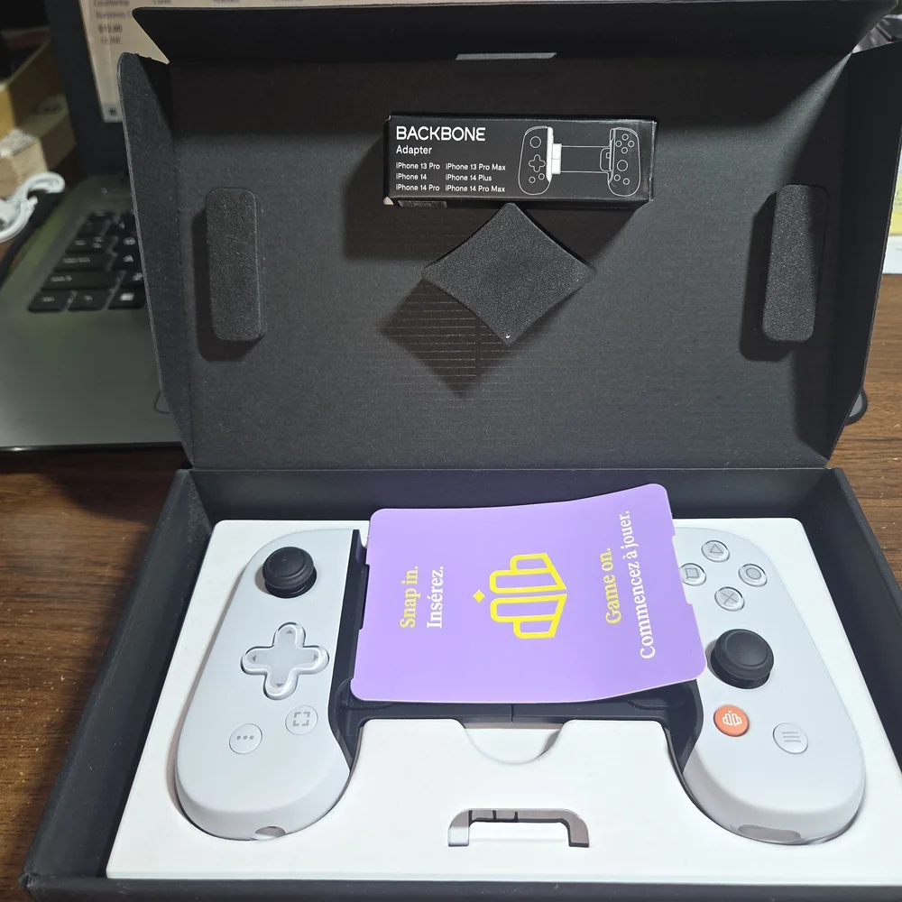 Sony PlayStation Backbone White Controller for iPhone